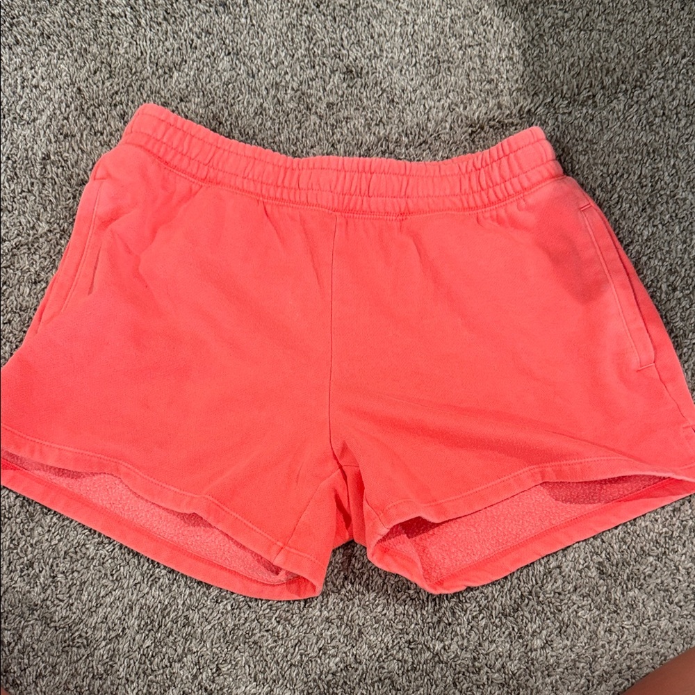 Aeropostale Vibrant Coral Athletic Shorts